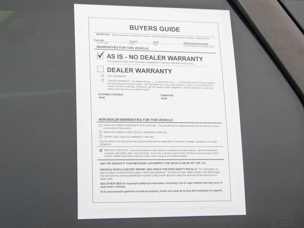 Certified 2024 Hyundai Tucson SE FWD image 29