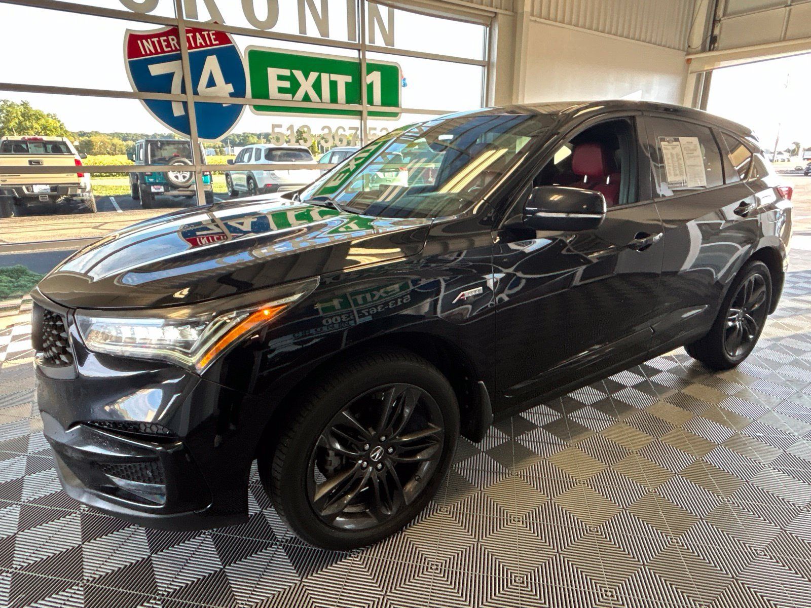 Used 2021 Acura RDX w/ Advance Package AWD/4WD image 3