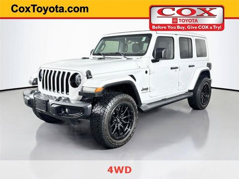 Used 2021 Jeep Wrangler Unlimited Sahara AWD/4WD image 1