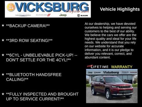 Used 2023 Jeep Grand Cherokee L Laredo image 7