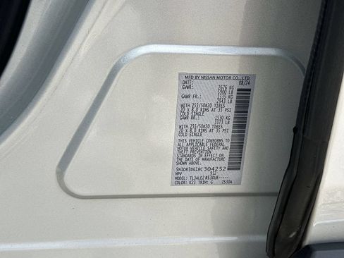 Used 2024 Nissan Pathfinder Platinum w/ Cargo Package FWD image 34