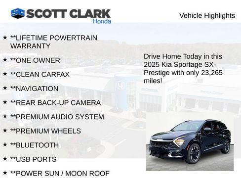 Used 2025 Kia Sportage SX AWD/4WD image 12