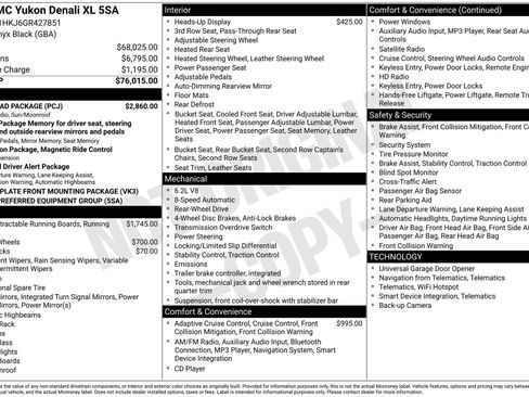 Used 2016 GMC Yukon XL Denali w/ Open Road Package image 32