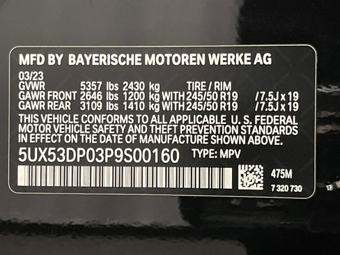 Used 2023 BMW X3 xDrive30i w/ Convenience Package image 26