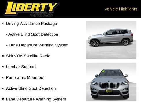 Used 2019 BMW X3 xDrive30i w/ Convenience Package image 10