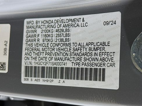 Certified 2025 Honda Accord Sport image 37