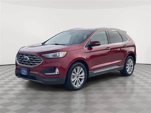 Certified 2019 Ford Edge Titanium w/ Cold Weather Package AWD/4WD image 1