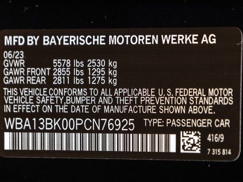 Used 2023 BMW M550i xDrive w/ Executive Package AWD/4WD image 38