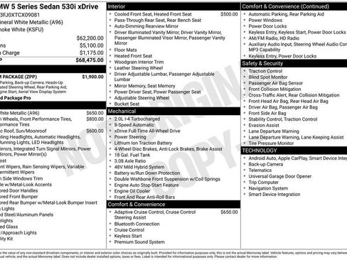 Used 2026 BMW 530i xDrive w/ Premium Package image 4
