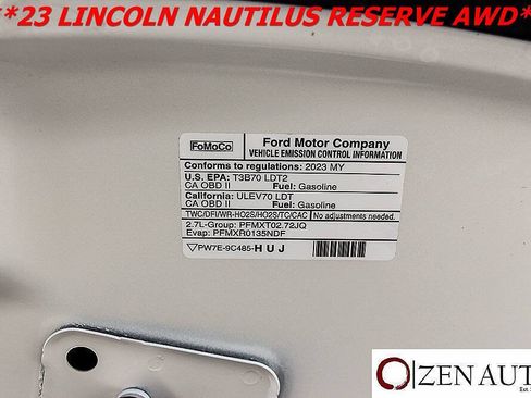 Used 2023 Lincoln Nautilus Reserve w/ Equipment Group 201A AWD/4WD image 61