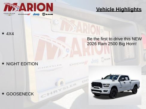 New 2026 RAM 2500 Big Horn AWD/4WD image 5