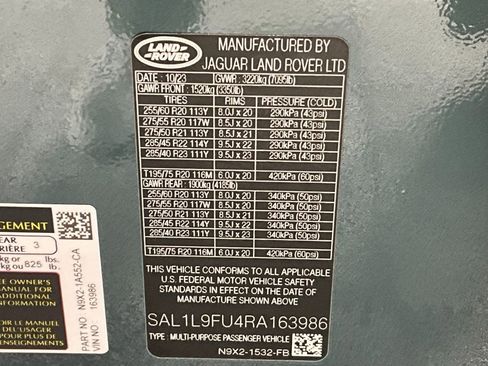 Certified 2024 Land Rover Range Rover Sport Dynamic SE image 30