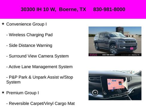 Used 2023 Jeep Wagoneer 4WD w/ Premium Group I image 20