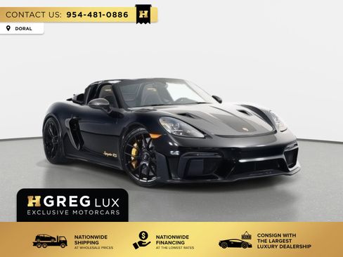 Used 2025 Porsche 718 Boxster Spyder RS RWD image 1