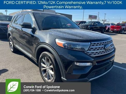 Used 2022 Ford Explorer Limited w/ Class IV Trailer Tow Package AWD/4WD image 4