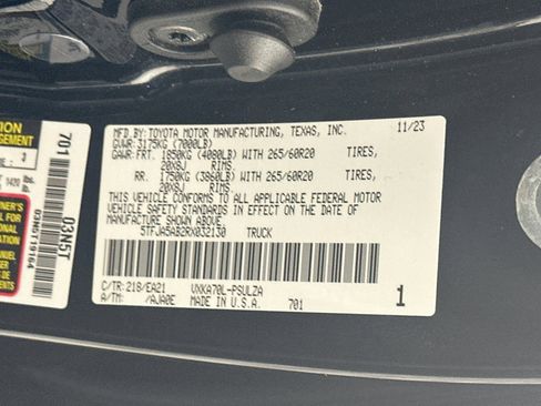 Used 2024 Toyota Tundra Limited w/ Power Package RWD image 12