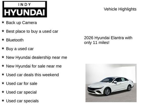 New 2026 Hyundai Elantra SE FWD image 7
