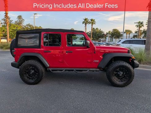 Used 2018 Jeep Wrangler Unlimited Sport S AWD/4WD image 3