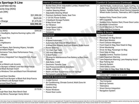 Certified 2024 Kia Sportage X-Line AWD/4WD image 10