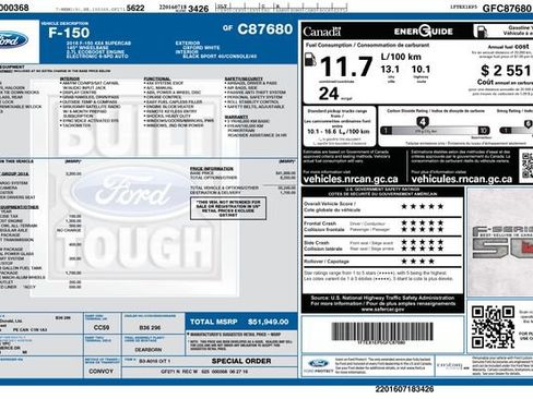 Used 2016 Ford F150 XLT w/ Equipment Group 301A Mid image 8