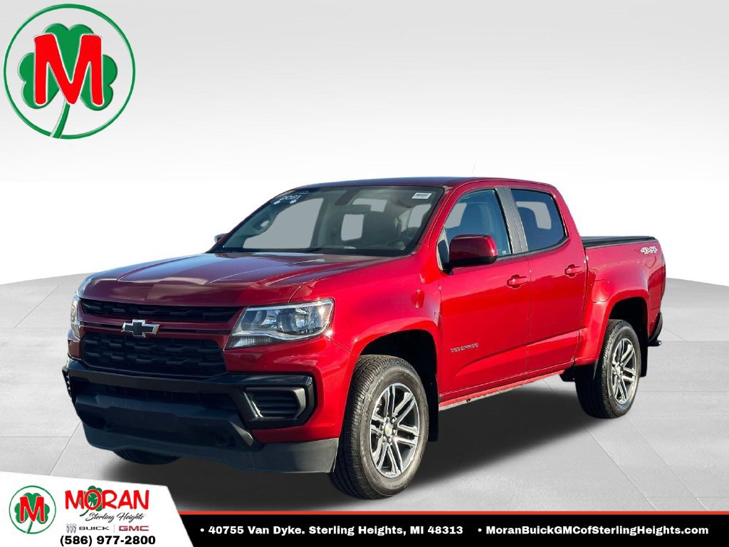 Certified 2021 Chevrolet Colorado W/T w/ Custom Special Edition AWD/4WD 360° Tour