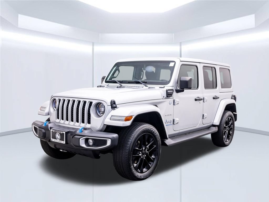 Used 2023 Jeep Wrangler Unlimited Sahara w/ Cold Weather Group AWD/4WD 360° Tour
