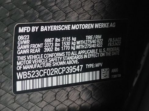Used 2024 BMW iX xDrive50 w/ Premium Package AWD/4WD image 91