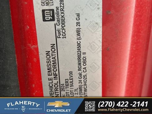 Used 2024 Chevrolet Silverado 1500 Custom w/ Turbomax Blackout Package image 16