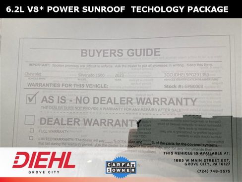 Used 2023 Chevrolet Silverado 1500 ZR2 w/ Technology Package image 17