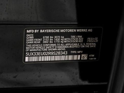 Used 2024 BMW X5 M60i w/ Parking Assistance Package AWD/4WD image 69