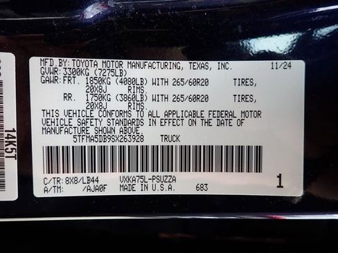 Used 2025 Toyota Tundra 1794 Edition image 13