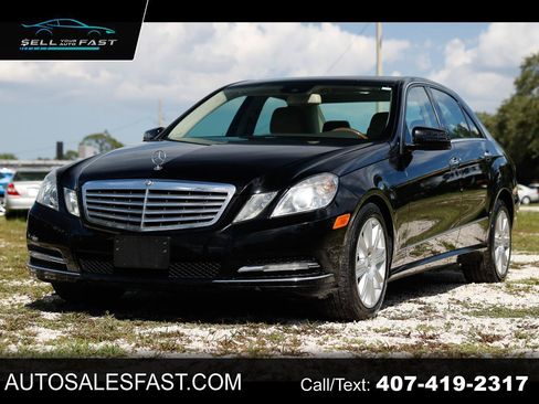 Used 2013 Mercedes-Benz E 350 4MATIC Sedan w/ Premium 1 Pkg image 1