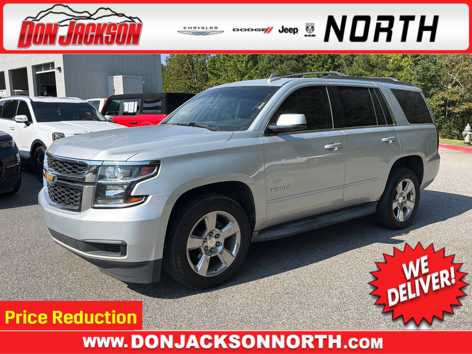 Used 2017 Chevrolet Tahoe LS w/ All-Season Package RWD image 1