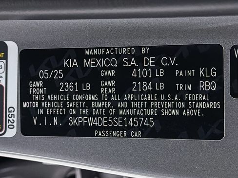 Certified 2025 Kia K4 GT-Line w/ GT-Line Sunroof Package FWD image 28