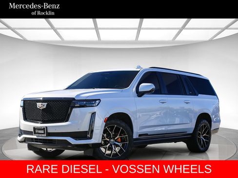 Used 2021 Cadillac Escalade ESV Sport w/ Driver Assist Tech Package AWD/4WD image 1