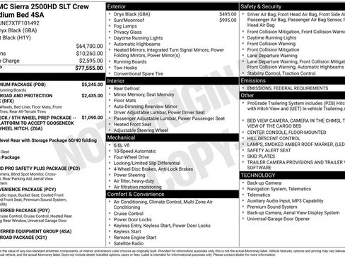 New 2026 GMC Sierra 2500 SLT w/ SLT Premium Package image 4