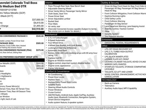 Used 2023 Chevrolet Colorado Trail Boss image 3