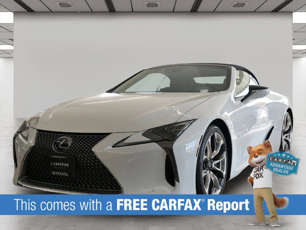 Certified 2022 Lexus LC 500 Convertible w/ Touring Package RWD image 2