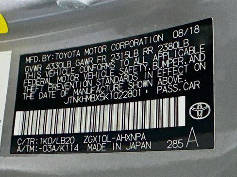 Used 2019 Toyota C-HR Limited image 12