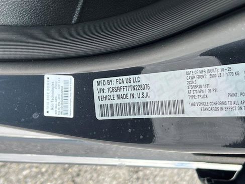 New 2026 RAM 1500 4x4 Crew Cab image 47