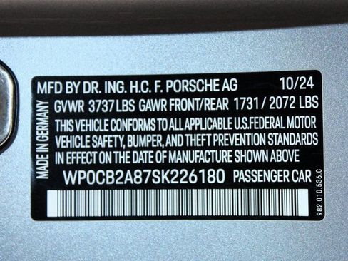 Certified 2025 Porsche 718 Boxster S image 26