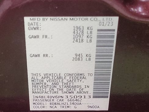 Used 2023 Nissan Altima 2.5 SV image 33