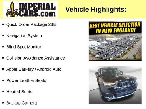 Used 2023 Jeep Grand Cherokee L Limited AWD/4WD image 3