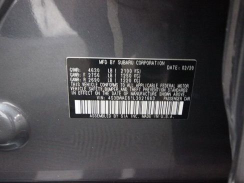 Used 2020 Subaru Legacy Premium image 28