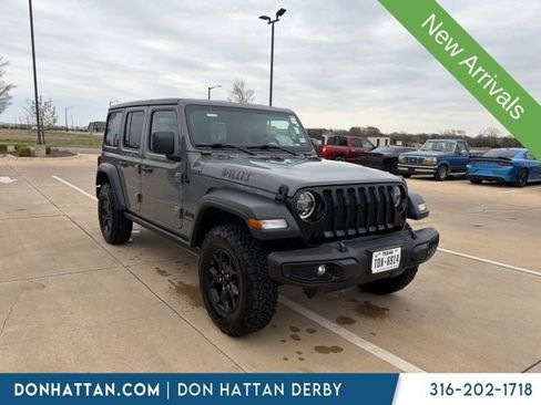 Used 2021 Jeep Wrangler Unlimited Sport image 2