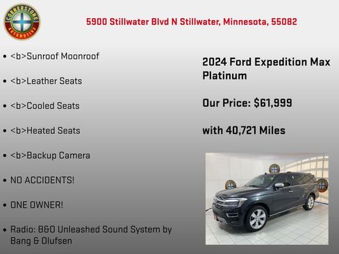Used 2024 Ford Expedition Max Platinum image 5