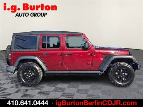 Used 2021 Jeep Wrangler Unlimited Sport image 7