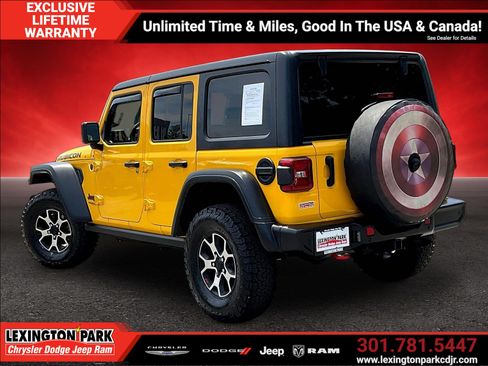Used 2021 Jeep Wrangler Unlimited Rubicon AWD/4WD image 4