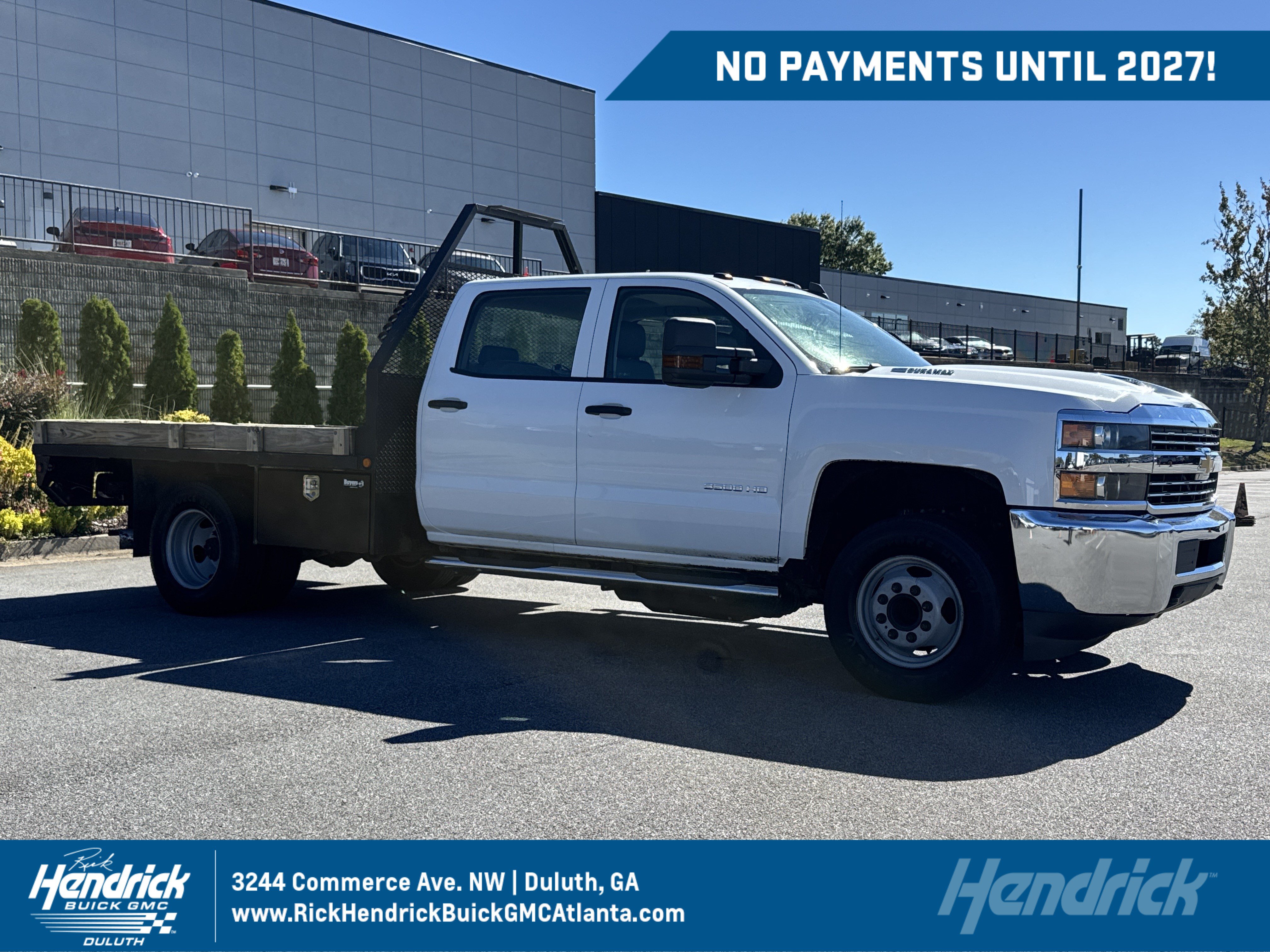 Used 2018 Chevrolet Silverado 3500 W/T w/ WT Convenience Package RWD 360° Tour