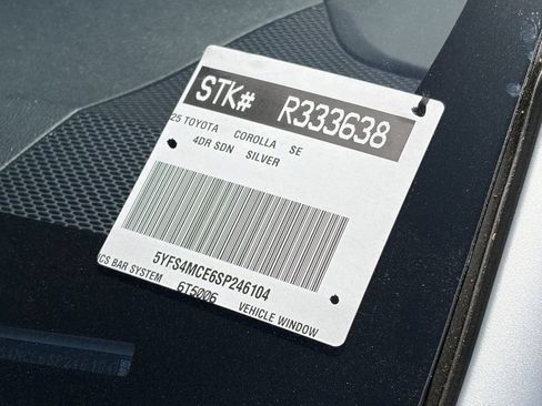 Certified 2025 Toyota Corolla SE FWD image 41